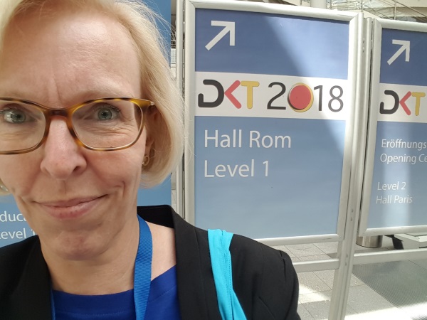 Ursula Hosselmann, Director Engineering Markets, at DKT 2018 (Deutsche Kautschuk-Tagung)