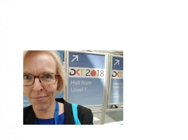 Ursula Hosselmann, Director Engineering Markets, at DKT 2018 (Deutsche Kautschuk-Tagung)