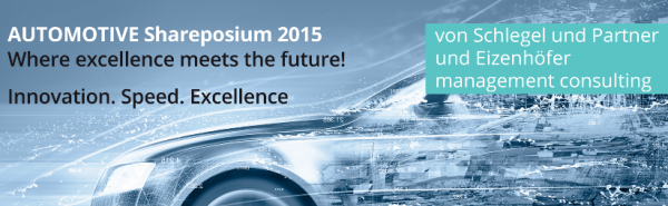 Erfolgreiches Automotive Shareposium 2015 in Deidesheim