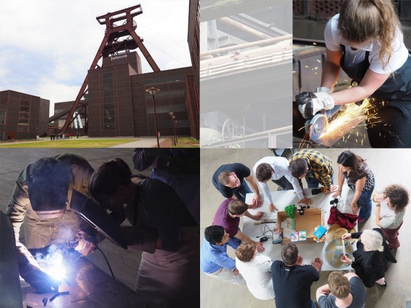 Schlegel und Partner News: SuP at "Zeche Zollverein" enjoying metal works at company excursion