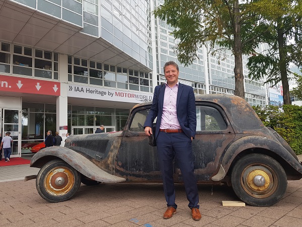 Sebastian Lüttig bei der IAA 2019