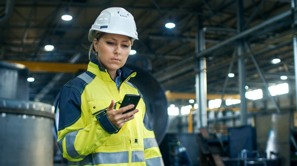 Mobile apps in industrial B2B settings