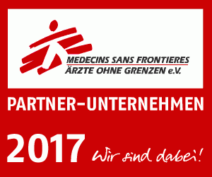 Auch 2017 ist SuP wieder Partnerunternehmen von Ärzte ohne Grenzen