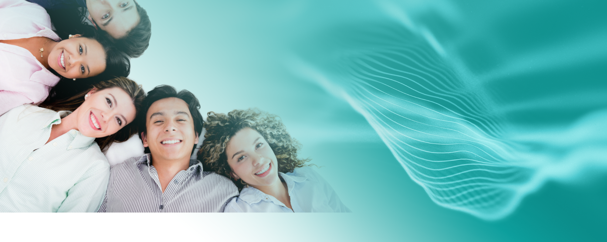 I. Glückliche Gruppe von Freunden_gespiegelt